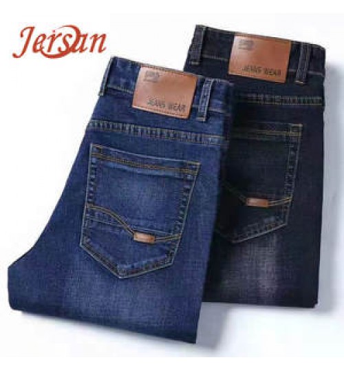 2022 Wholesale New Arrival Straight men clothing Spandex Jeans pants supplier women with High Elasticity Casual for women's men's jeans Plain Dyed Clothes