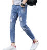 New Men's Jeans 2021 Casual Wear Best Quality Jeans Fashion Design Solid Skinny Ripped Denim Jeans