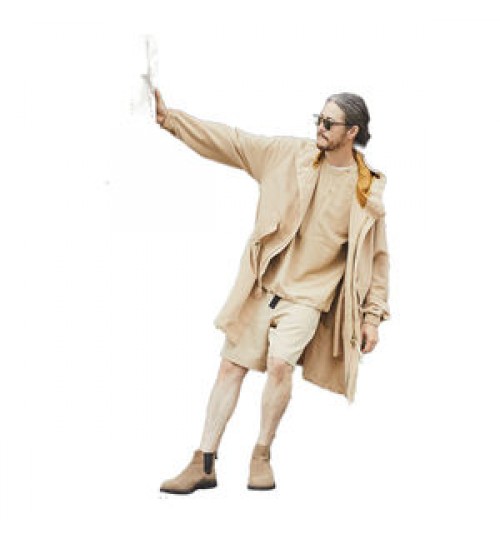 Japan men's 100% silk shorts set with functionality of washable