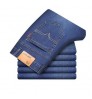 Cheap jeans for men bulk wholesale jean pants slim fit jeans men designer stretch denim blue and black color OA support
