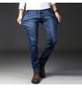 Cheap jeans for men bulk wholesale jean pants slim fit jeans men designer stretch denim blue and black color OA support