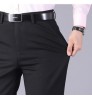 Men's business trousers casual pants thin pants stretch straight suit trousers