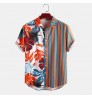 2022 New Fashion High Quality Casual Sublimation Men Clothing Hawaiian Custom Printing Men's Shirts