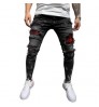 The Black Friday Sale Washed Mens Jeans Denim Slim Ripped Pants Men Black Friday Casual Leisure Men'S Jeans With Hole