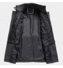 Autumn and Winter New Men's Double Collar Woolen Warm Plus Size Long Coat Windproof Jacket for Men