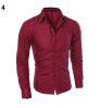 New luxury men's shirt Business Style Slim Soft Comfort Slim Fit Styles Long Sleeve Casual Dress Shirt Gift For Men