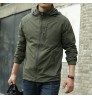 Custom Men's Windbreaker Jackets Waterproof Military Hooded Water Proof Wind Breaker Casual Coat Male Clothing Autumn Jackets