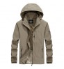 Custom Men's Windbreaker Jackets Waterproof Military Hooded Water Proof Wind Breaker Casual Coat Male Clothing Autumn Jackets