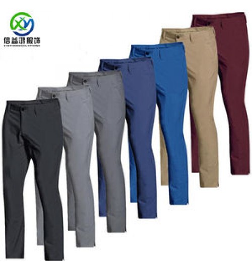 Custom men's New Style 2022 Quick Dry Golf Pants Wholesale Oem Golf Trousers Men