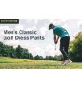 Custom men's New Style 2022 Quick Dry Golf Pants Wholesale Oem Golf Trousers Men