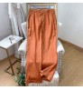 Wholesale Breathable Fabric In Summer High Quality Slim Fit Straight Oversize Men's Trousers 100%Linen Twill Chino Casual Pants