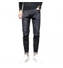 Wholesale low price fashion high quality ripped skinny men's skinny stretch jeans trousers