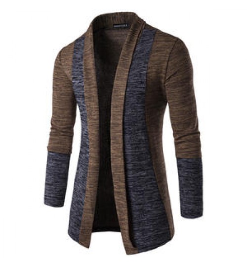 sh10374a 2022 autumn new men's knit cardigan long-sleeved casual men's sweater male coat