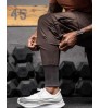 Custom Men Cargo Pants With Side Pockets Grey Khaki Black Pants Men Fitness Trouser Cargo Pants Men's Trousers