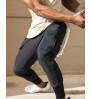 Custom Men Cargo Pants With Side Pockets Grey Khaki Black Pants Men Fitness Trouser Cargo Pants Men's Trousers