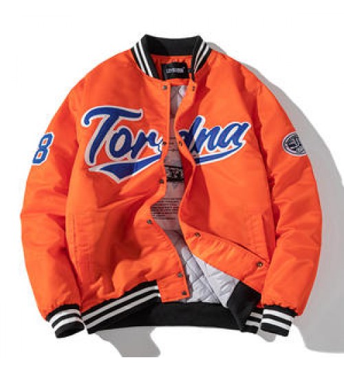 Gelan Hip Hop Baseball Jackets Streetwear pilot Jacket Men's Outerwear Casual letter Embroidery Custom Bomber Jackets and Coats