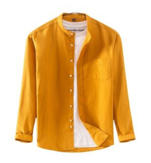 Men's Shirts Custom OEM ODM 100% Cotton Long Sleeve Formal Shirts for men