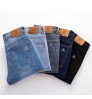 Vintage High Quality Classic Men'S Jeans Original Casual Skinny Stretch Jeans