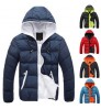 2022 Wholesale Warm Mens Jacket Winter Padded Windproof Puff Jacket Men