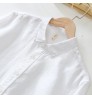 Wholesale bulk eco friendly natural men's plus size hemp linen button down shirts eco 100% long sleeve men casual for men