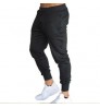 Customized Gym Sweatpants with Elastic Men's Jogger Pants Trousers Solid Tapered men's pants & trousers
