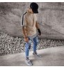 Classic Stylish Atmosphere Hole Trousers Comfortable Cotton Men Jeans Sweat Men'S Pants