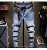 New men's business jeans are popular for men's spring/summer stretch pants