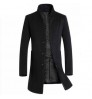 2020 Spring Men Casual Slim Fit Woolen Coat High Quality Trench Coats
