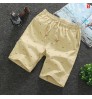 M0012 Men's Loose Cropped Shorts Casual Loose Knit Straight Casual Pants Cotton Short Pants Trousers shorts pants