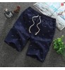 M0012 Men's Loose Cropped Shorts Casual Loose Knit Straight Casual Pants Cotton Short Pants Trousers shorts pants