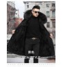 2021 Faux Fur Coat Classic Men's Imitation Wool Clothes Warm Winter Long Men's Windbreaker Jacket Faux Fur