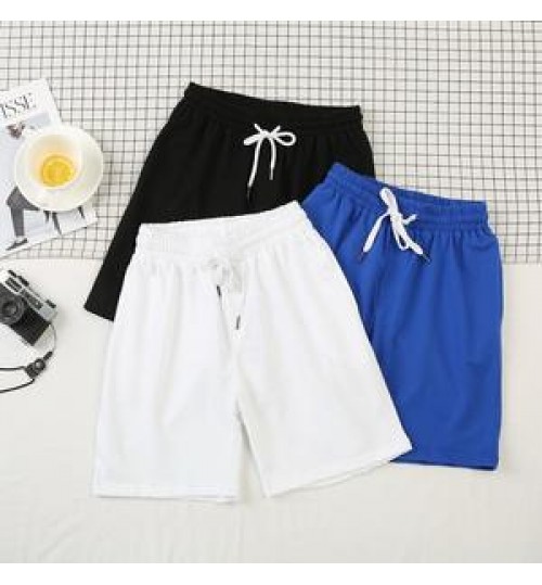 Men's Summer Sport Shorts Thin Casual Bermudas Black Classic Clothing Beach Shorts Male