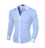 XDL New Arrival Casual Business Men Dress Shirts Luxury Brand Long Sleeve Males Social Shirts