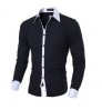 XDL New Arrival Casual Business Men Dress Shirts Luxury Brand Long Sleeve Males Social Shirts