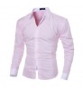 XDL New Arrival Casual Business Men Dress Shirts Luxury Brand Long Sleeve Males Social Shirts