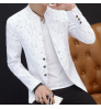 2022 Spring and Autumn Slim Fit Blazer Men Design Plus Size Fit Suit Jacket Singer Costume men's coat and jackets