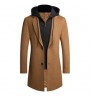 JACKETOWN Winter Wool Jacket Men's High-quality Wool Coat Casual Trench Coat