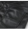 Customized trousers slim-fit faux leather men's pants winter men's trousers