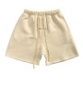 men drawstring shorts men custom brand street swear Thick French terry Cotton Casual sweat shorts