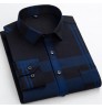 2021 Fashion Business Plus Size Shirts Male Custom Polyester Shirts Long Sleeve Male Men Dress Shirts For Boy