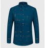 2021 Fashion Business Plus Size Shirts Male Custom Polyester Shirts Long Sleeve Male Men Dress Shirts For Boy