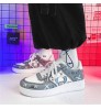 Ziitop Sesame Street Anime Custom Summer mesh shoes Casual Men Sneakers Men Shoes Men Running Shoes