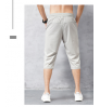 Men's Shorts Summer Breeches 2022 Thin Nylon 3/4 Length Trousers Male Bermuda Board Quick Drying Beach Black Men's Long Shorts