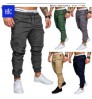 HIC Hot style men's 10 color cargo multi-pocket trousers men's woven casual shorts with joggers High quality pencil pants