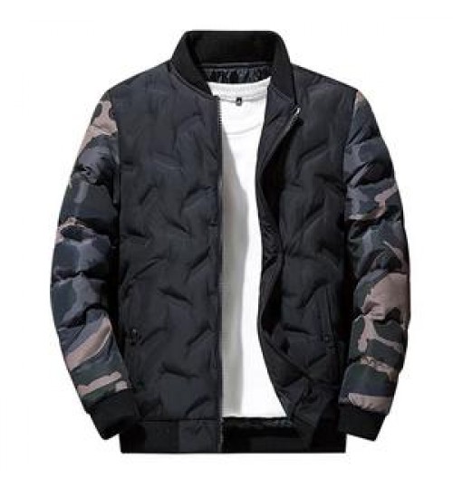 2022 New Fashion Men's Autumn Camouflage Coat Baseball Uniform Students Jacket