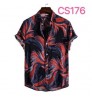 Men's Summer Shirt 2022 New Summer Vintage Oversized Harajuku Hawaiian Shirts for Men Printed Beach Short Sleeve Men's Clothing