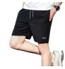 Men's Summer Breeches Short Acetate fiber Casual Bermudas Black Men Board shorts Homme Classic Brand Clothing Beach Shorts