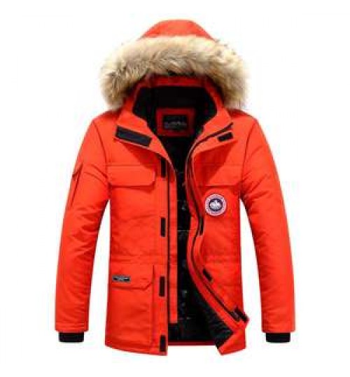 Wholesales 2022 Canada Winter Long Thickening Parka Outdoor Coats Men Clothes Plus Size Men's Jackets