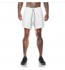 Dropshipping Men's 2 in 1 Running Shorts Breathable Lightweight Gym Training Quick Dry Athletic Shorts with Towel Loop