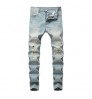 High Quality Rock Revival Damage Men Trendy Jeans Urban Design Stretch Plus Size Men's Jeans